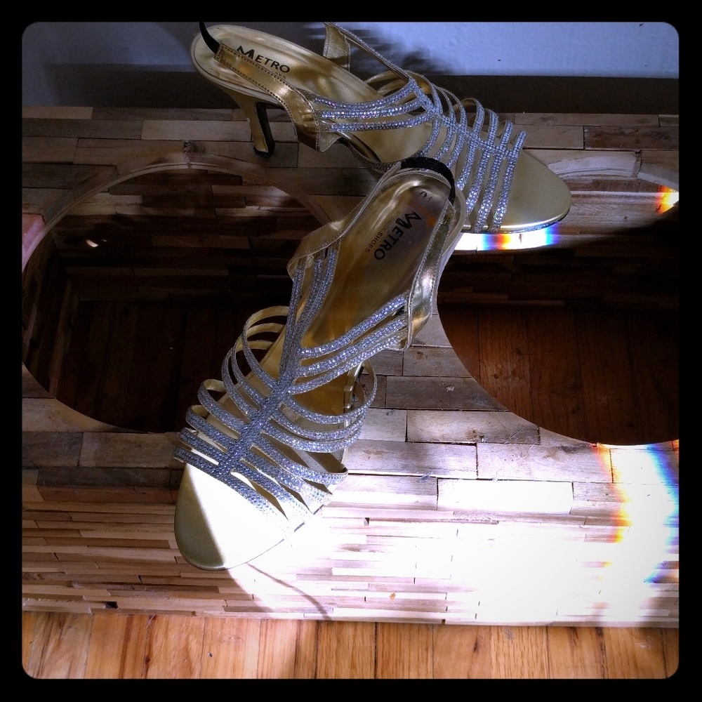 Golden heels